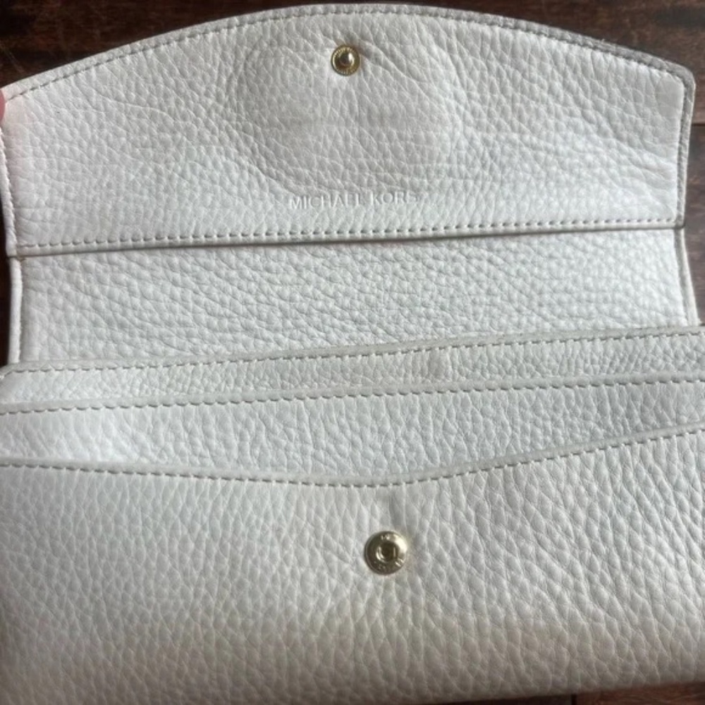 Michael Kors Pebbled Leather Wallet - Picture 2 of 7